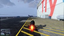 GTA 5 Online Funny Moments Flying Rocket Bike Race!