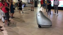 BARYL, le robot poubelle testé par la SNCF en gare de Nice