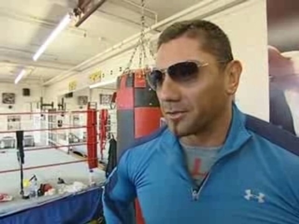 Taker & Batista at Manchester gym 2007