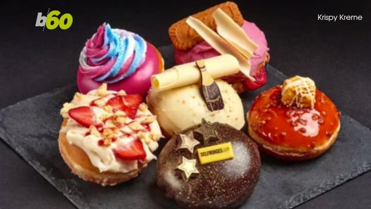 Krispy Kreme Releases Exclusive Champagne Donut