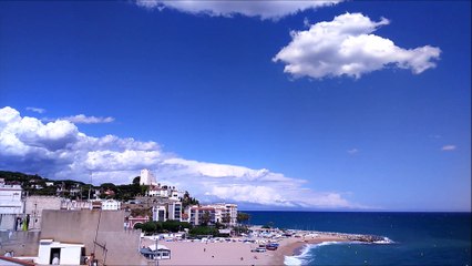 Time-Lapse Sant Pol de Mar 28 Juny 2017