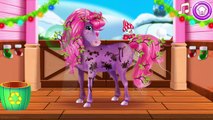Little Pony Care Kids Games Pony Sisters Hair Salon Make Up Gameplay Video By TutoTOONS