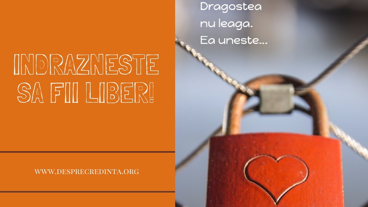 Dragostea nu leaga, ci uneste