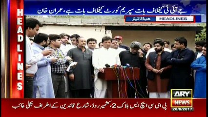 Headlines 2200 28th June 2017