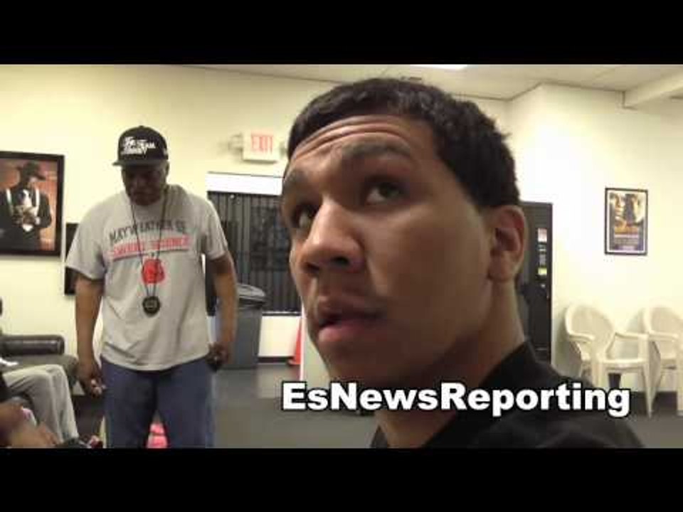 boxing star luis arias at mayweather boxing club EsNews Boxing