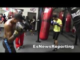 Boxing star Thomas Dulorme Beast on Heavy Bag EsNews Boxing
