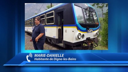 Éboulement près d'Entrevaux (04) : le train des Pignes arrêté, une cellule de crise déclenchée