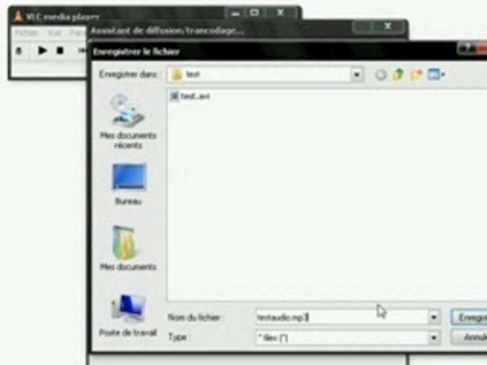 VLC Exporter un fichier d'un CD Audio (créer un mp3)