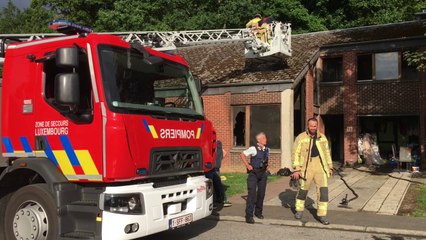 Bourdon/ incendie d'une maison