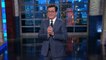Colbert Pokes Fun At Trump's Feud With CNN, Restrictions On Press Briefings | THR News