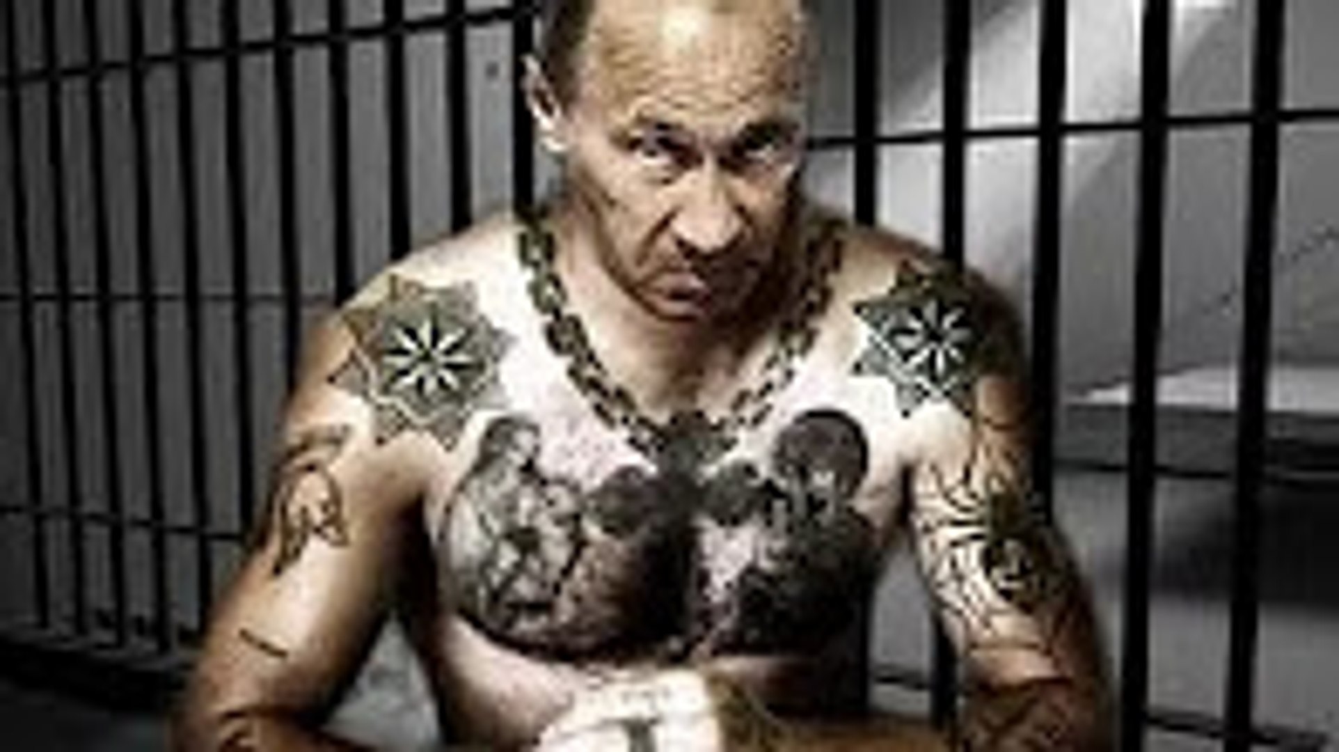 Путин вор в наколках