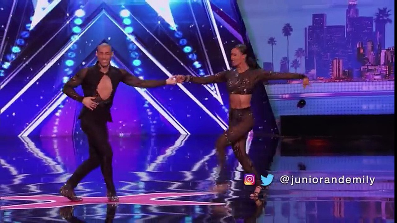 Junior and Emily Explain Getting Emotional on Stage - America's Got Talent 2017
