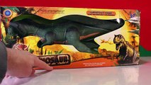 Bâtiment dinosaure jurassique de de parc examen jouet jouets vidéo monde 4 dinotrux t-rex lockdown