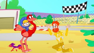 Morphle the Car and racecar brings a magical egg to uncle mortimer!