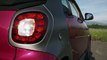 smart fortwo cabrio electric drive berry red Design