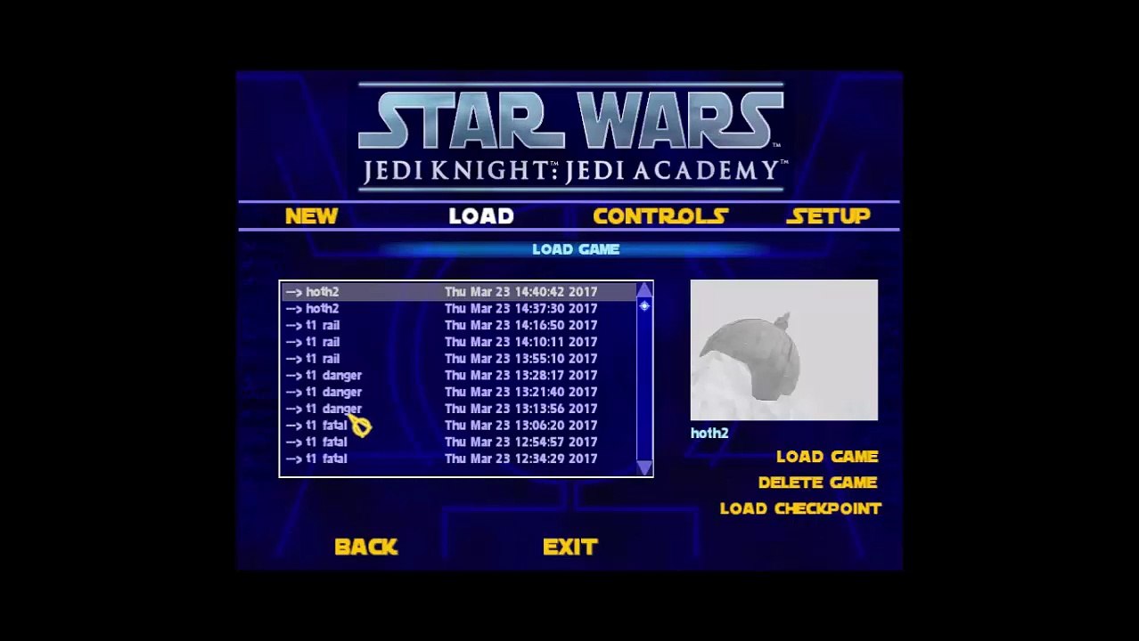 6 Star Wars Jedi Knight Jedi Academy; Perdido em Hoth, vamos plantar batatas??