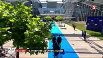 14-Juillet : Donald Trump sur les Champs-Élysées