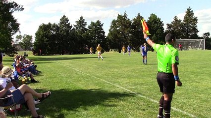 Avery Henderson at Left Back in 2017 US Youth Region II Soccer Championships