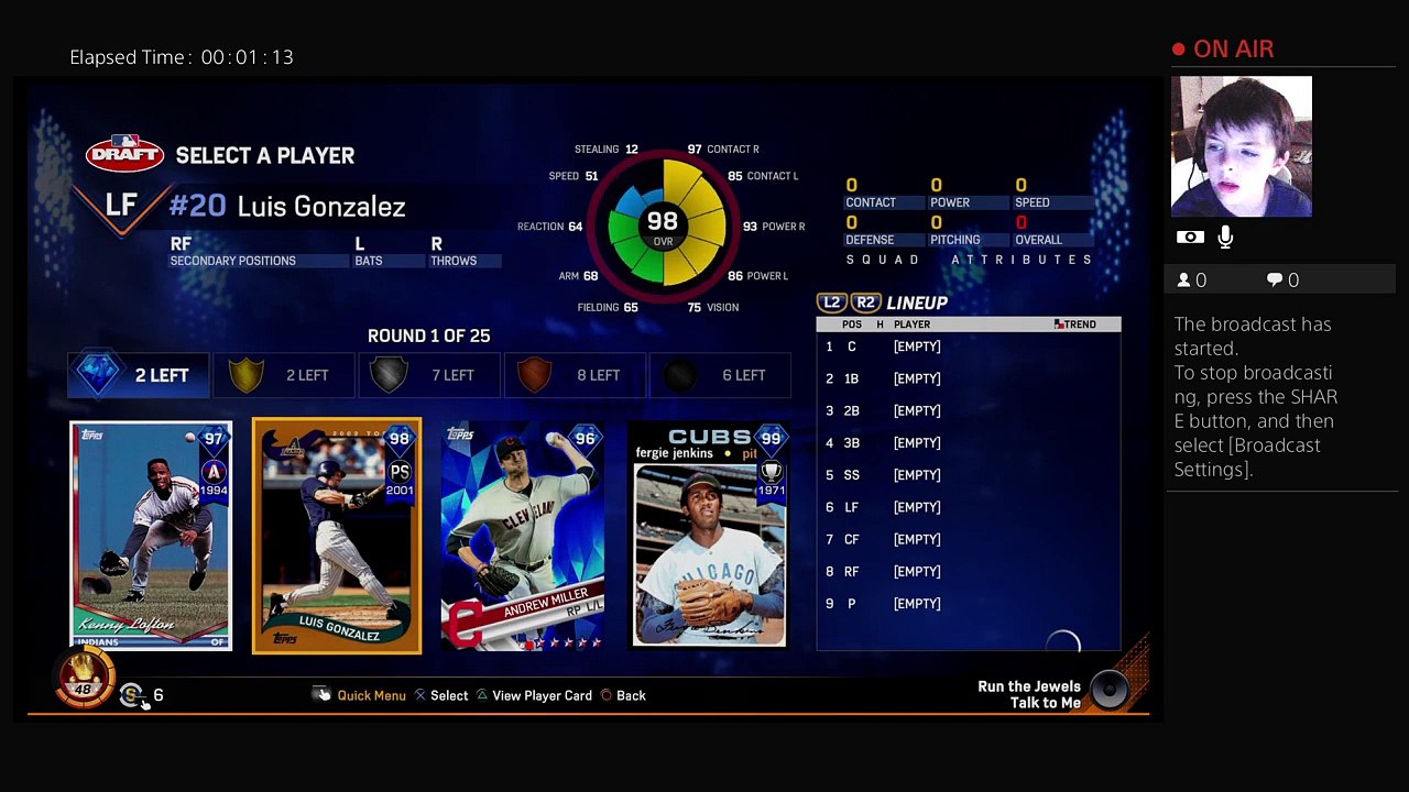 Siri drafts my team | MLB THE SHOW 17 (134)
