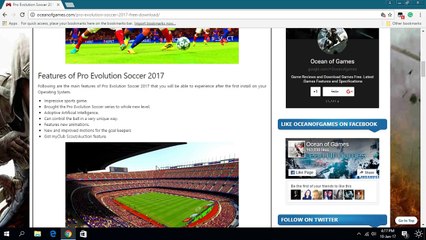How to download PES 2017 for free  No Errors  PC - YouTube