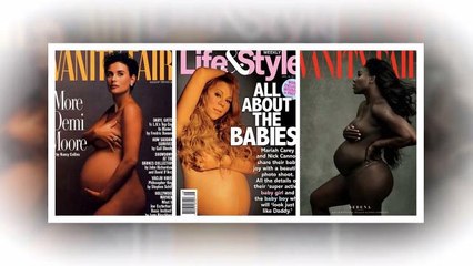 Elles posent enceintes et nues