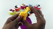 Lollipops Smiley Paw Patrol Play and Clearn Colours With Play Doh Molds Fun Animal Toys Co