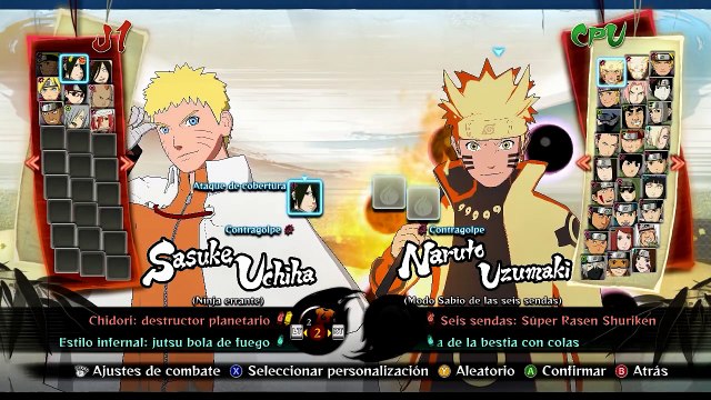 Naruto Shippuden Ultimate Ninja Storm 4 Gameplay Español Latino Parte 2 El Regreso De Oroc