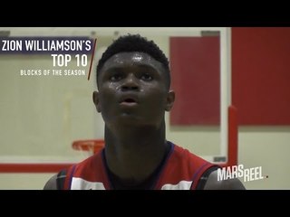 Top 10 Blocks: Zion Williamson SWATS EVERYTHING! 