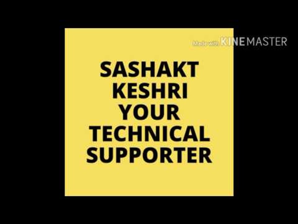 Sashakt Keshri II Channel Intro II