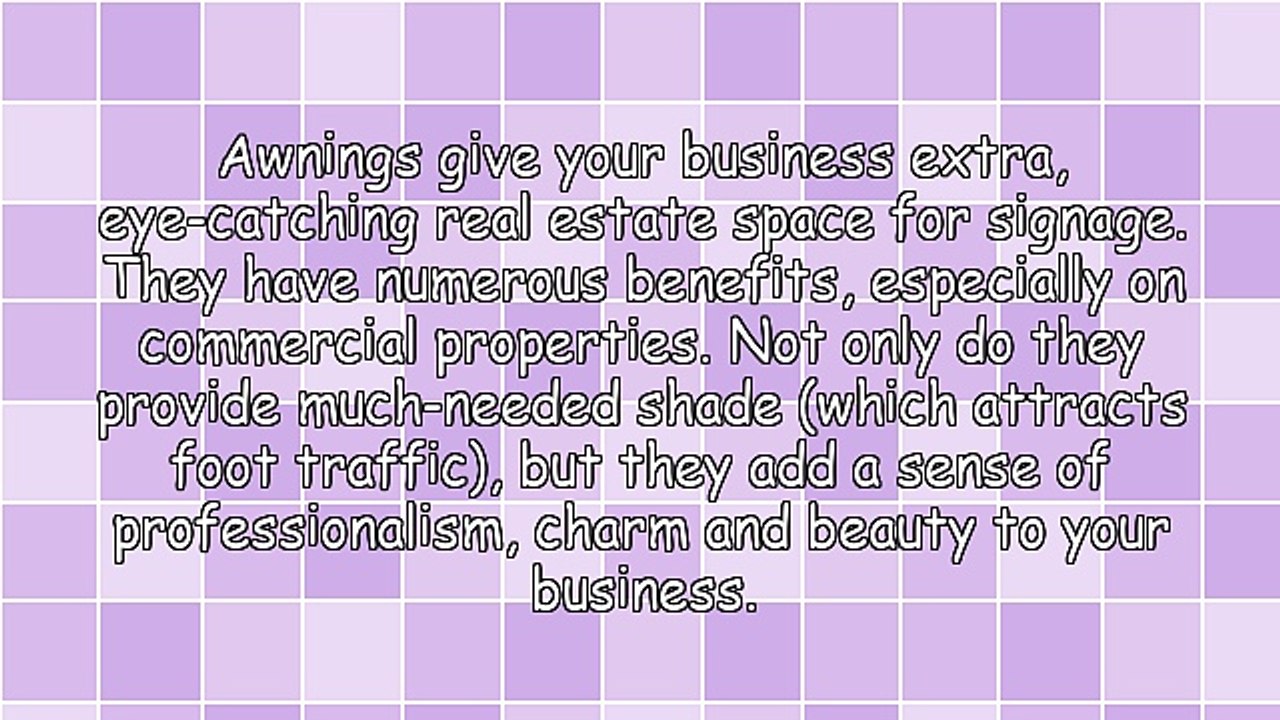 5 Tips for Awnings