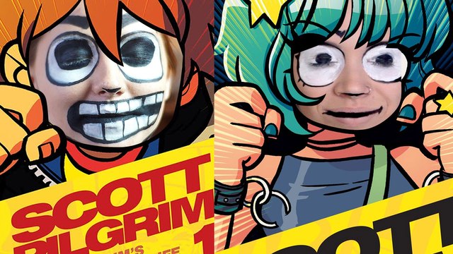 Scott Pilgrim vs. The World - Face to Face Paint w/ HissyFit // Rad Art with Beth Be Rad | Snarled
