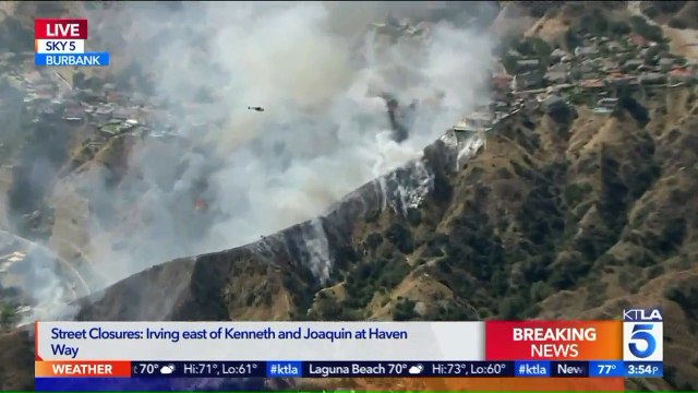 Southern California Brush Fire Prompts Mandatory Evacuations