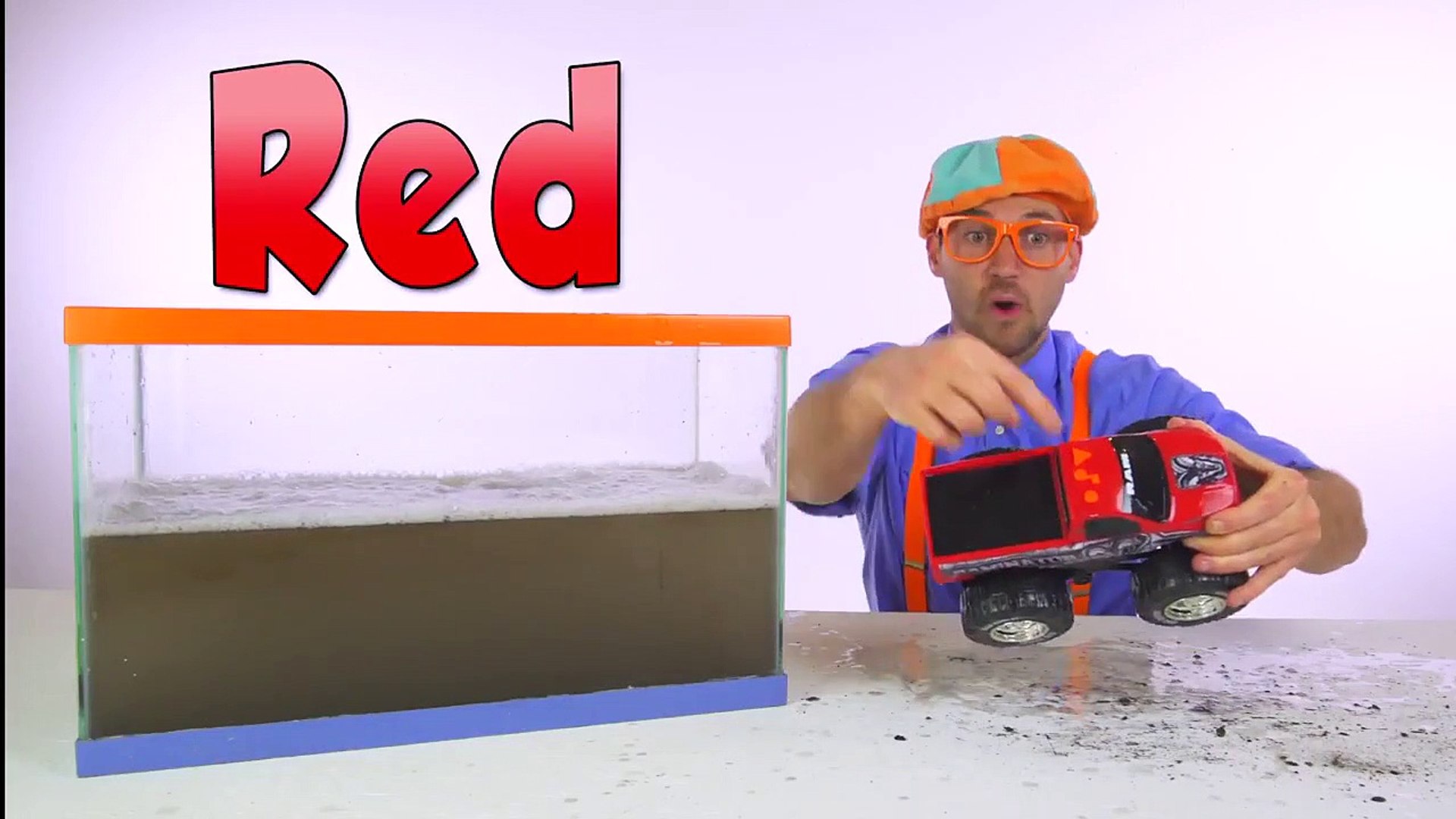 ⁣Blippi Truck Wash _ Truck Videos for Children by Blippi _ w