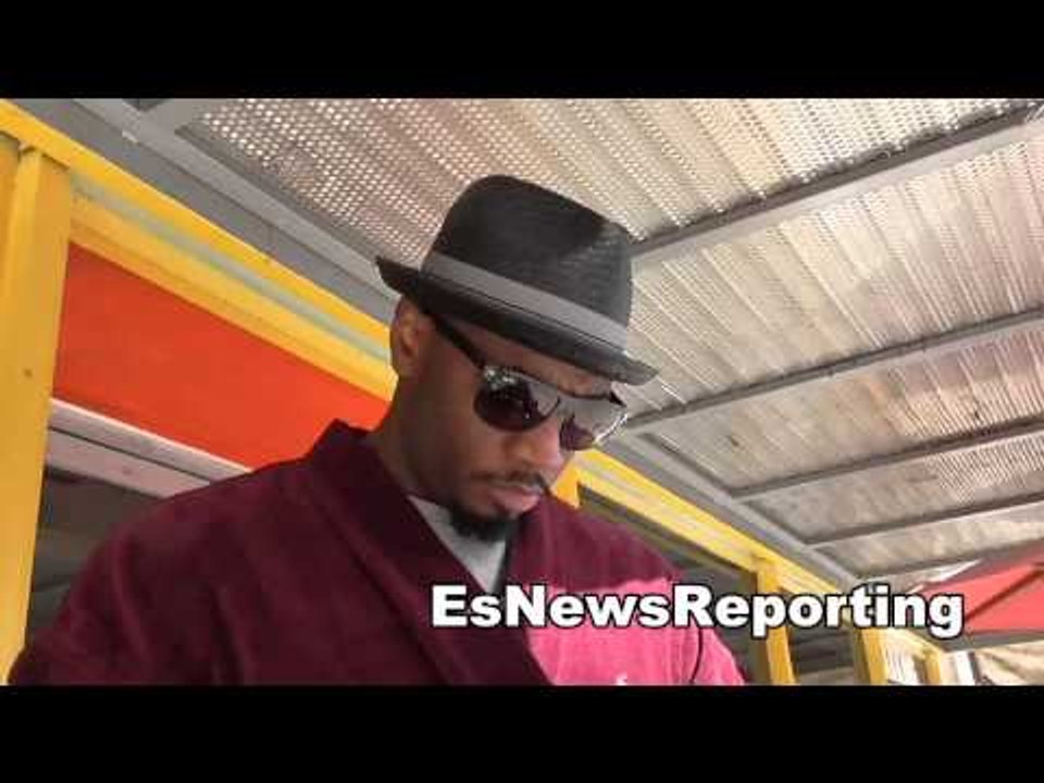 malik scott luis collazo has earned his sport to fight floyd mayweather EsNews Boxing