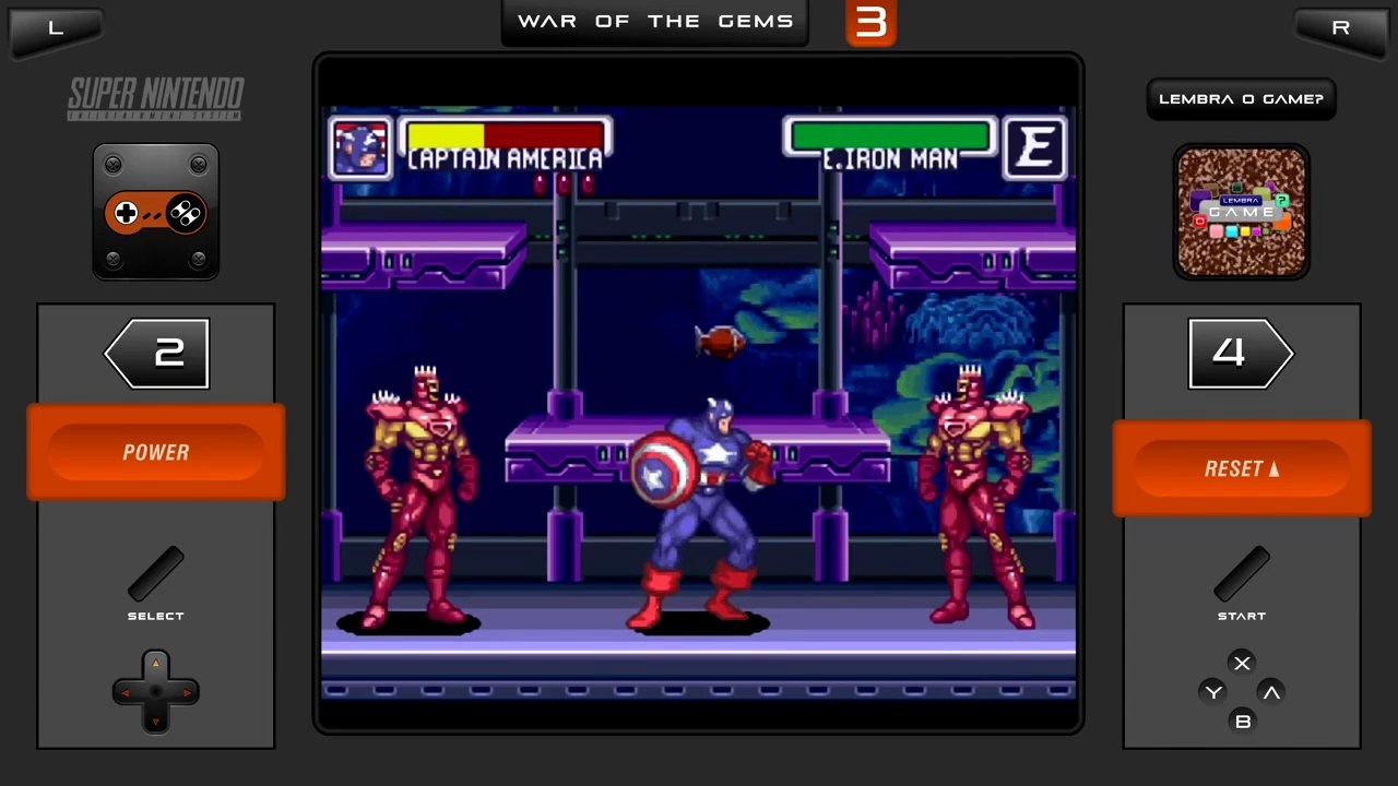 Homem de Ferro Enferrujado - War of The Gems Ep.3 - Gameplay Snes