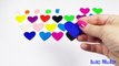 ᴴᴰ ABCDEFGHIJKLMNOPabet Modeling Clay Play Doh Hearts &