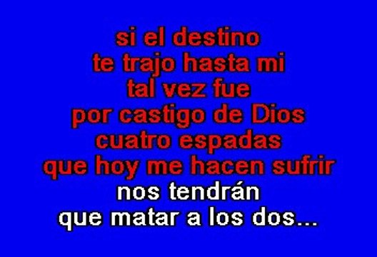 Adan Chalino Sanchez - Cuatro Espadas (Karaoke)