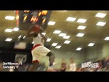 ZION WILLIAMSON GOES REVERSE CRADLE IN-GAME!!! CROWD GOES NUTS!!!