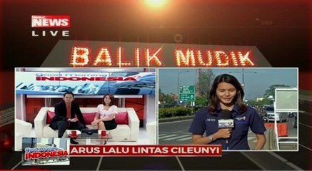 Bagini Kondisi Lalin di Tol Cileunyi Pagi Ini
