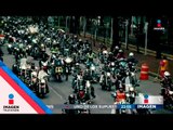 NO a la verificación, así protestan motociclistas | Noticias con Ciro Gómez Leyva