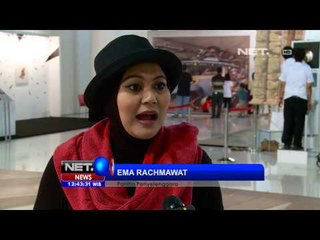 NET12 - Pameran lukisan dengan teknik ilusi optis