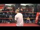 Luis Collazo work out EsNews Boxing