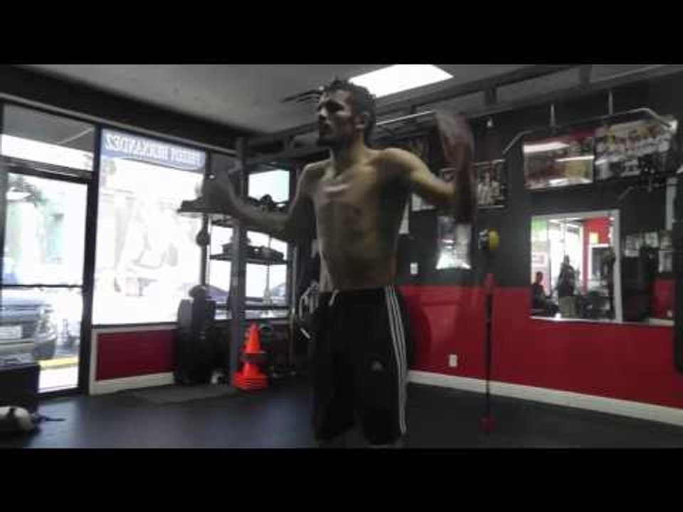 Miguel "El Titere" Vazquez Training For Denis Shafikov