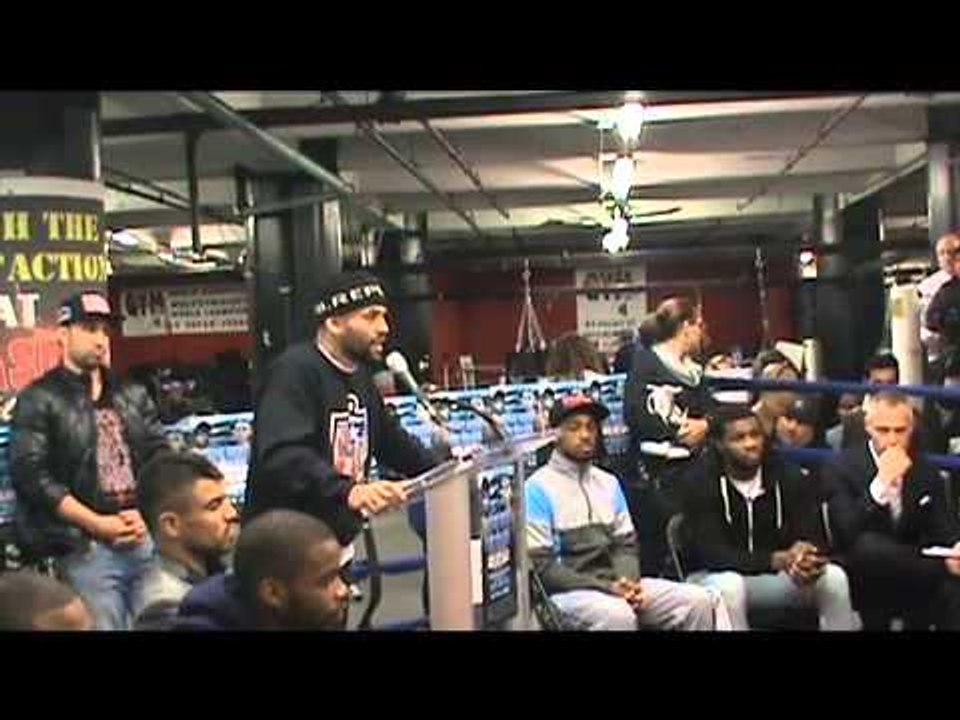 Victor Ortiz vs Luis Collazo Full Press Conference  EsNews Boxing