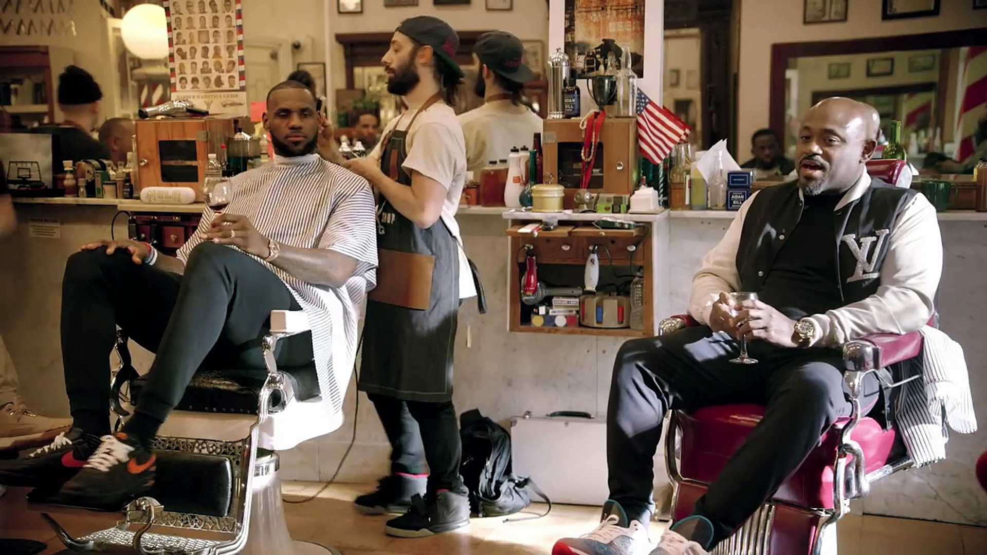 A Tuesday Night Memo: Thoughts on TV: NBA's LeBron James is unfiltered on  HBO's The Shop – In the barbershop you can't lie.