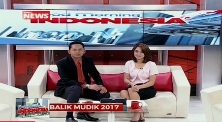 Ratusan Pemudik Motor Mulai Kembali ke Jakarta Malam Tadi