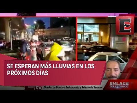 Miguel Carmona y las afectaciones en CDMX por fuertes lluvias