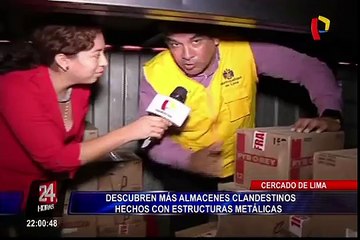 Cercado de Lima: encuentran trabajadores encerrados con candado en un almacén de jirón Paruro