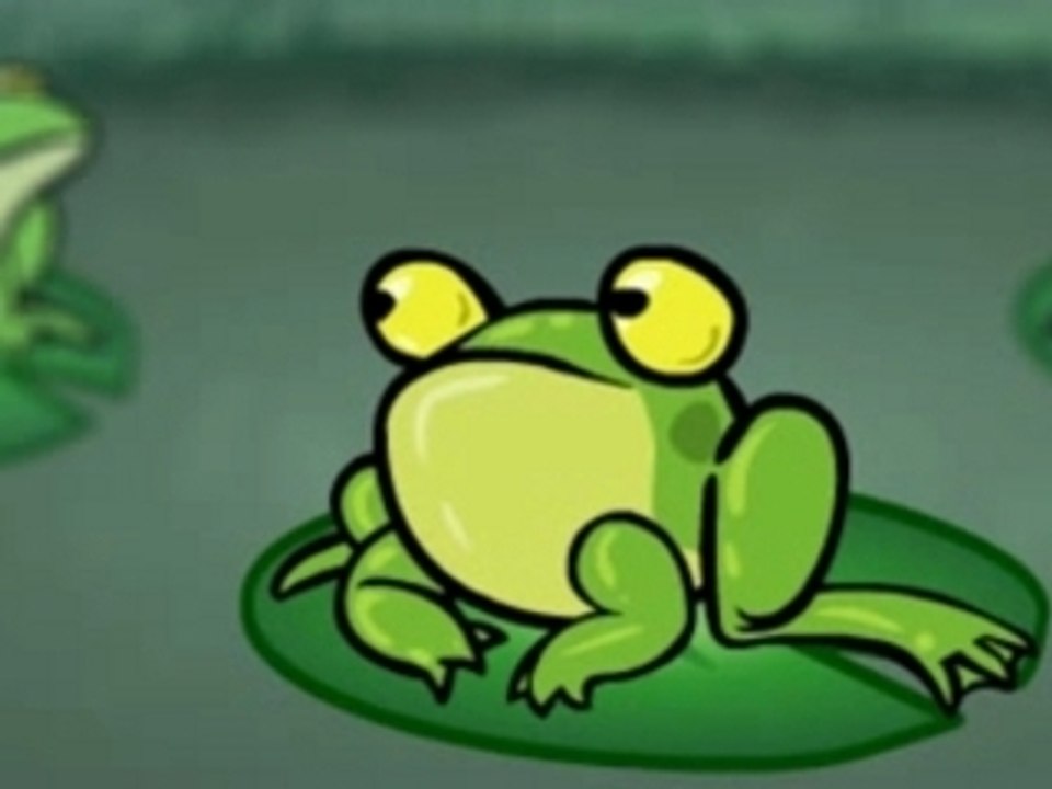 Funny Frog Cartoon – Rub it for Love