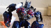 Transformers V- age of extinction stop motion battle